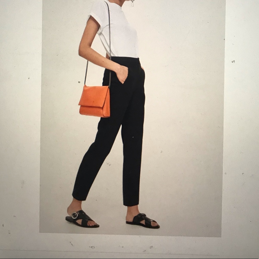 Topshop High Waist Cigarette Trousers